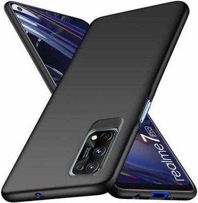 BRENZZ Back Cover for Realme Narzo 30 Pro, Realme Narzo 30 Pro 5G(Black, Shock Proof, Pack of: 1)