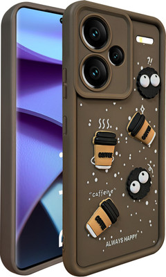KartV Back Cover for Redmi Note 13 Pro Plus 5G(Brown, Camera Bump Protector, Pack of: 1)