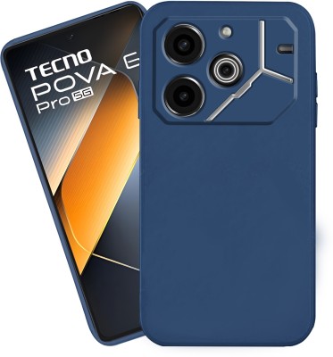 Flipkart SmartBuy Back Cover for Tecno Pova 6 Pro 5G(Blue, Flexible, Silicon, Pack of: 1)