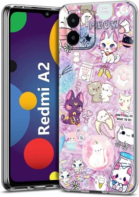 Nainz Back Cover for Redmi A2(Multicolor, Grip Case, Silicon, Pack of: 1)