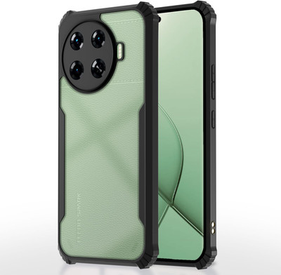 Pikkme Back Cover for Tecno Spark 20 Pro Plus 5G(Black, Shock Proof, Pack of: 1)