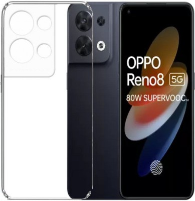 S-Softline Back Cover for Oppo Reno 8 5G, Scratch Resistant(Transparent, Pack of: 1)