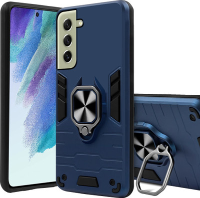 BOZTI Back Cover for Samsung Galaxy S21 FE 5G(Blue, Rugged Armor, Pack of: 1)