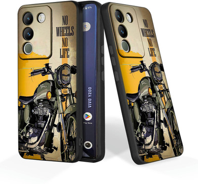 CLASSYPRINT Back Cover for Vivo Y200 5G(Black)