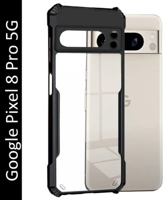 KWINE CASE Back Cover for Google Pixel 8 Pro 5G(Black, Shock Proof, Pack of: 1)