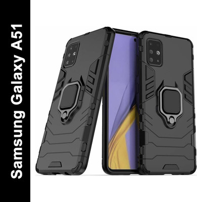 KWINE CASE Back Cover for Samsung Galaxy A51(Black, Rugged Armor, Pack of: 1)