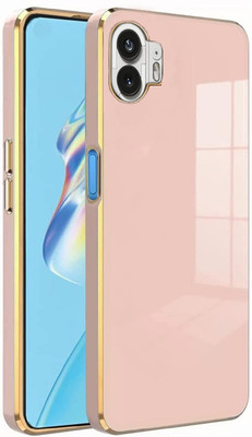 Micvir Back Cover for Nothing Phone 2(Pink, Silicon, Pack of: 1)