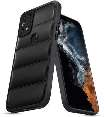 Micvir Back Cover for Samsung Galaxy M31(Black, Camera Bump Protector, Pack of: 1)