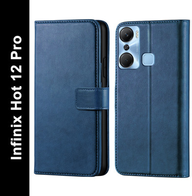 Ascensify Back Cover for Infinix Hot 12 Pro(Blue, Dual Protection, Pack of: 1)