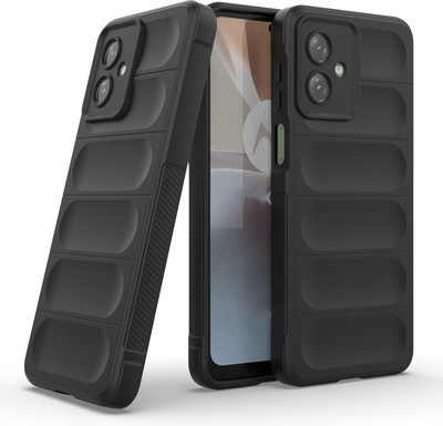 GLOBAL NOMAD Back Cover for Motorola G54 5G(Black, 3D Case, Silicon, Pack of: 1)