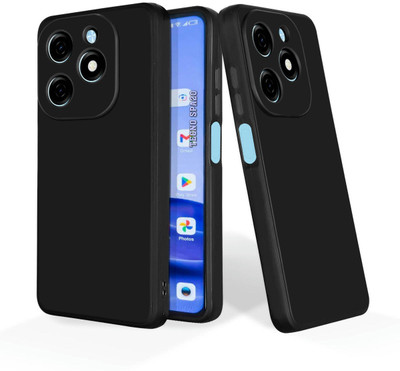 CLASSYPRINT Back Cover for Tecno Spark 20 , Infinix Hot 40I(Black)