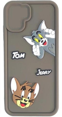 Rwm Back Cover for Samsung Galaxy F42 5G / Galaxy A22 5G Tom and Jerry Cartoon case(Brown, Camera Bump Protector, Pack of: 1)