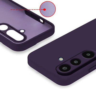 GLOBAL NOMAD Back Cover for Samsung Galaxy F16 5G(Purple, Flexible, Silicon, Pack of: 1)