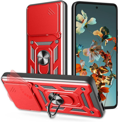 Elica Bumper Case for Nothing Phone (2a) 5G(Red, Ring Case, Pack of: 1)