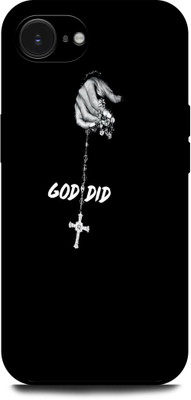 Thecoverking Back Cover for Apple iPhone 16e (GOD DID, CHRISTIAN SYMBOL, JESUS GOD)(Multicolor, Dual Protection, Pack of: 1)