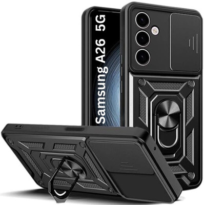 Fablue Back Cover for Samsung Galaxy A26 5G(Black, Rugged Armor, Pack of: 1)