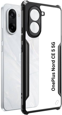 Flipkart SmartBuy Back Cover for OnePlus Nord CE 5 5G(Black, Shock Proof, Pack of: 1)