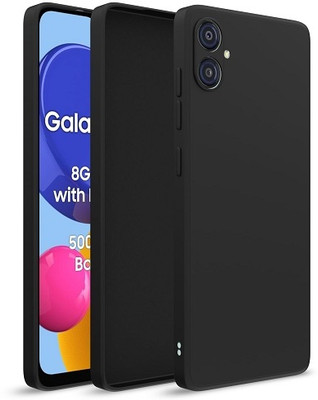 Ricka Back Cover for Samsung Galaxy A04e(Black, Grip Case, Pack of: 1)