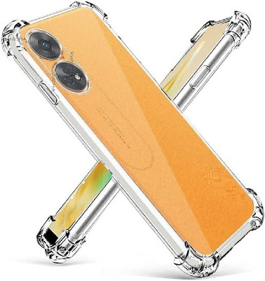 KrKis Back Cover for OPPO Reno8T 5G(Transparent, Grip Case, Pack of: 1)