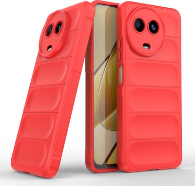 GLOBAL NOMAD Back Cover for Realme Narzo 60X 5G(Red, 3D Case, Silicon, Pack of: 1)