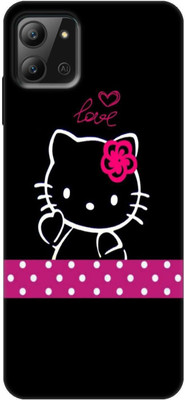 iprinto Back Cover for Infinix Hot 11 2022 , X675 Hello Kitty Back Cover(Multicolor, Dual Protection, Silicon, Pack of: 1)
