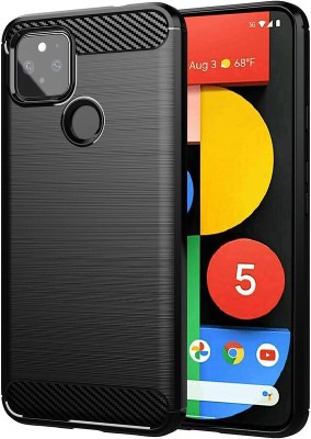 CONNECTPOINT Back Cover for Google Pixel 4A 5G(Black, Shock Proof, Silicon, Pack of: 1)