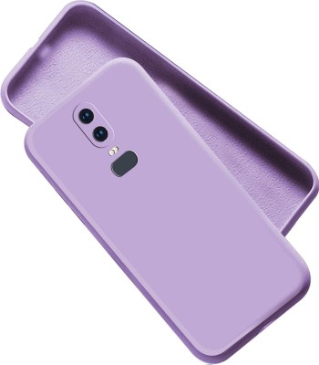 Artistque Back Cover for OnePlus 6(Purple, Flexible, Silicon, Pack of: 1)