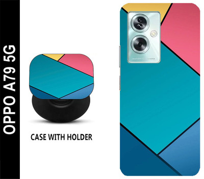 Hello Case Back Cover for Oppo A79 5G(Multicolor, Cases with Holder, Pack of: 1)