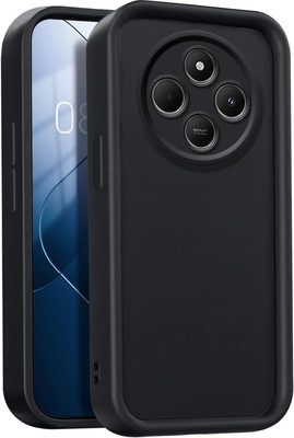 SCALEBEE Back Cover for Mi Redmi 14C 5G / Mi Redmi A4 / Poco C75 5G / Poco M7 5G Soft Silicone Phone Case(Black, Flexible, Silicon, Pack of: 1)