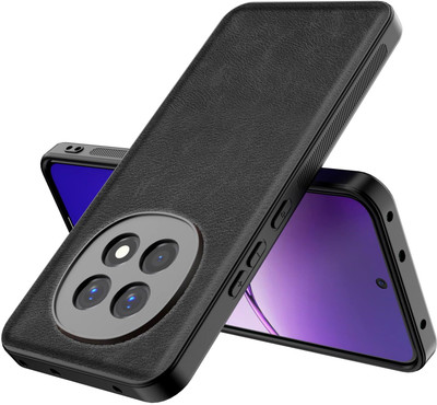 Rwm Back Cover for Oppo F29 Pro 5G Flexible Pu Leather | Full Camera Protection(Black, Shock Proof, Pack of: 1)