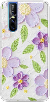COBIERTAS Back Cover for Vivo V15 Pro(Multicolor, Silicon)