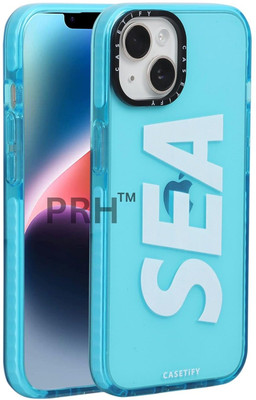 AMEYAA Back Cover for Apple iPhone 13 Sea Case Camera and Drop Protection Thin Protective Clear(Blue, Shock Proof, Pack of: 1)