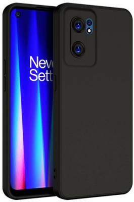 AKSP Back Cover for OnePlus Nord CE 2 5G Plain Black(Black, Grip Case, Pack of: 1)