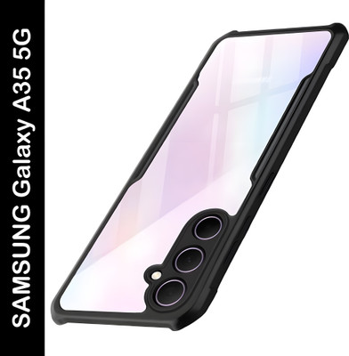 ADI Creations Back Cover for SAMSUNG Galaxy A35 5G(Black, Camera Bump Protector, Pack of: 1)