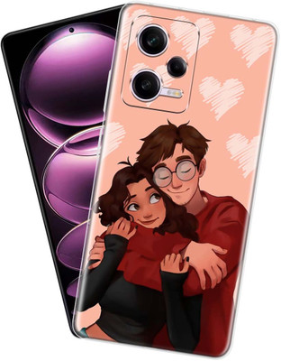 Nainz Back Cover for Redmi Note 12 Pro 5G(Multicolor, Grip Case, Silicon, Pack of: 1)