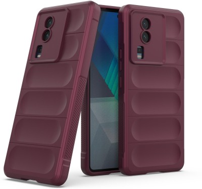 OneLike Bumper Case for vivo IQOO Neo7 5G(Maroon, Shock Proof, Silicon, Pack of: 1)