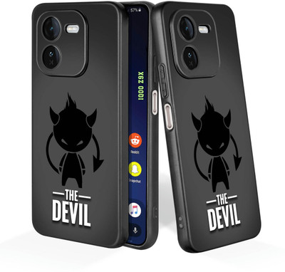 CLASSYPRINT Back Cover for iQOO Z9x 5G(Black)