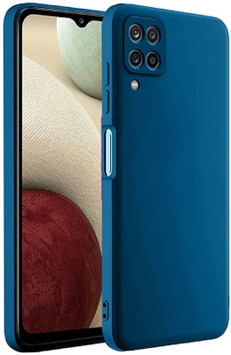 ZAMN Back Cover for SAMSUNG GALAXY M12(Blue, Silicon, Pack of: 1)