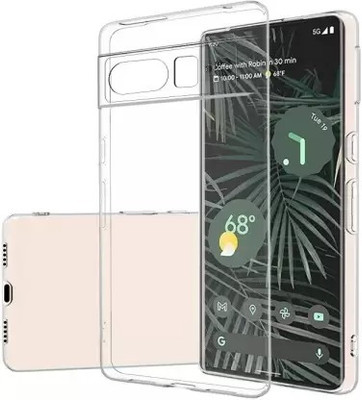 Nice Assoseries HUB Back Cover for Google Pixel 6a(Transparent, Flexible, Silicon)