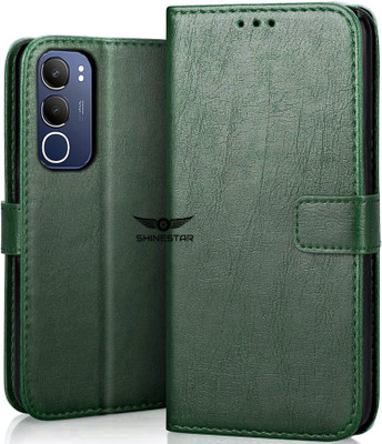 SHINESTAR. Back Cover for Vivo Y19s, Vivo Y29 5G(Green, Pack of: 1)