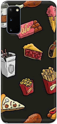 NDCOM Back Cover for Samsung Galaxy S20 Always Hungry Printed(Multicolor, Hard Case, Pack of: 1)