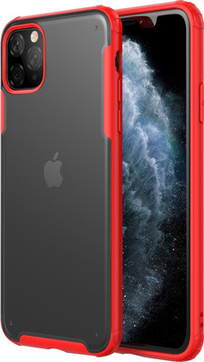 Golden Sand Back Cover for Apple iPhone 11 Pro Max(Red, Shock Proof, Pack of: 1)