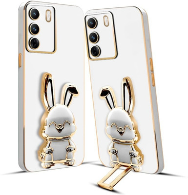 SYOTT Back Cover for OPPO Reno 12 5G, OPPO Reno 12(White, Gold, Silicon, Pack of: 1)