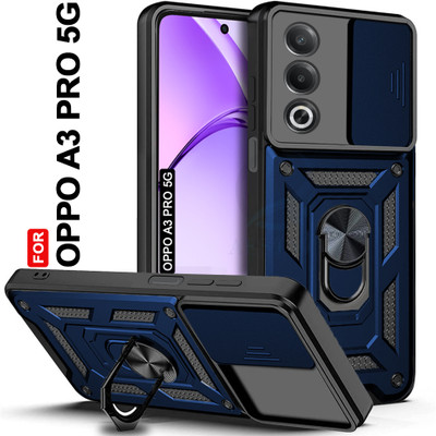 AESTMO Back Cover for Oppo A3 Pro 5G(Blue, Slider, Pack of: 1)