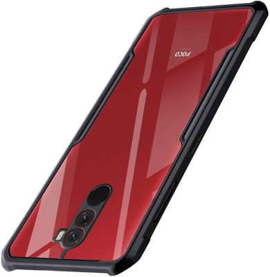 newaadhvik Back Cover for Mi Poco F1 Back Crystal Clear Silicon Cover(Transparent, Pack of: 1)