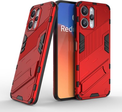 Mobile Mart Back Cover for REDMI 12 (4G), REDMI 12 (5G), POCO M6 PRO (5G)(Red, Camera Bump Protector, Pack of: 1)