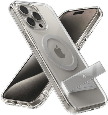 Caseology Back Cover for Apple iphone 15 Pro(Transparent, Magsafe, Pack of: 1)