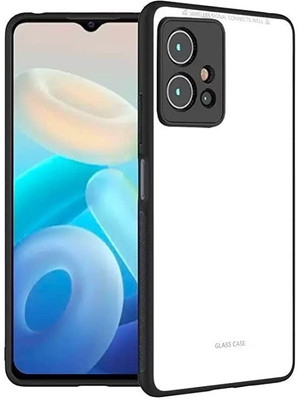 Nice Assoseries HUB Back Cover for Vivo Y75 5G, Vivo T1 5G(White, Grip Case)