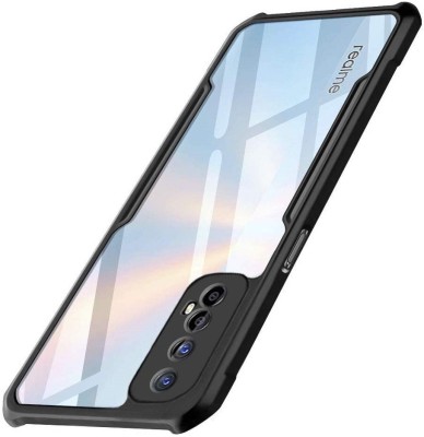 Cell Mobile Back Cover for Realme Narzo 30 4G(Black, Transparent, Grip Case, Pack of: 1)