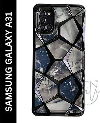 Hive Back Cover for Samsung Galaxy A31(Black, Grip Case, Silicon, Pack of: 1)